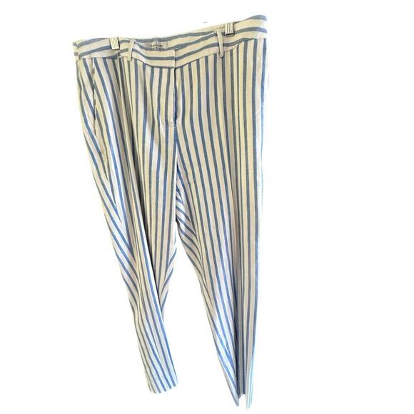 Tahari Arthur S. Levine Striped Notch Collar Blazer & Pant 2-Piece Suit Size 10 - Picture 6 of 16